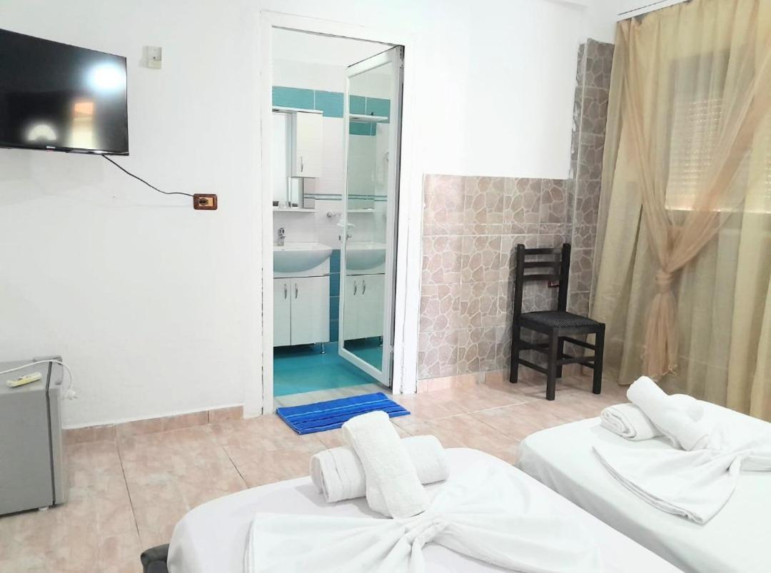 Blue Hotel Ksamil Zimmer foto